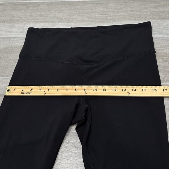 Athleta Limited Edition Velvet Rose Powervita 7/8 Tight Leggings in Black Size L - Picture 14 of 16